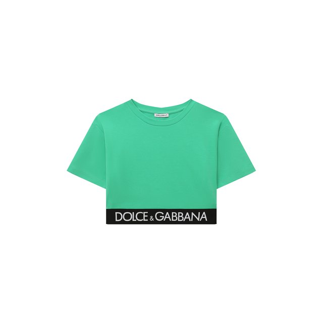 Хлопковая футболка Dolce & Gabbana L5JTHR/G7E3K/8-14