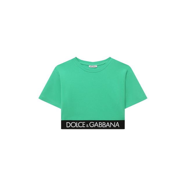 Хлопковая футболка Dolce & Gabbana L5JTHR/G7E3K/2-6