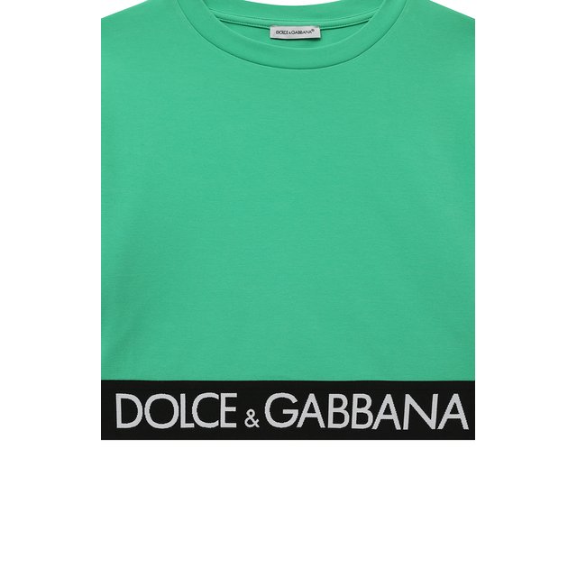 Хлопковая футболка Dolce & Gabbana L5JTHR/G7E3K/2-6 Фото 3