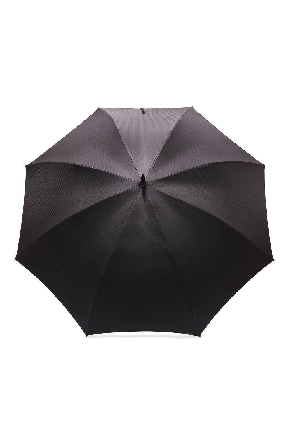 Мужской зонт-трость PASOTTI OMBRELLI темно-серого цвета, арт. 0MITU0 145/MINICHEVR0N/1 | Фото 1 (Материал: Текстиль, Синтетический материал, Металл)