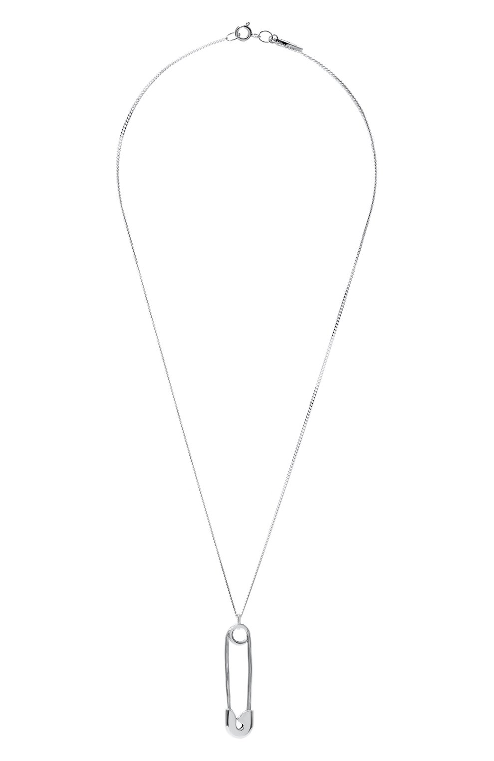 Женская кулон на цепочке LEVASHOVAELAGINA серебряного цвета, арт. pin/n | Фото 1 (Материал: Металл)