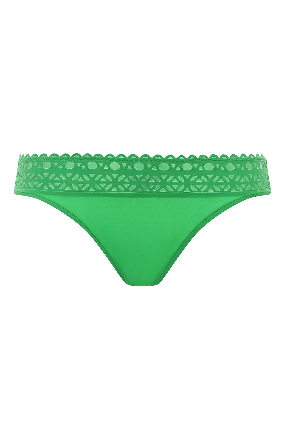 Женский плавки-бикини LISE CHARMEL зеленого цвета, арт. ABA0415 | Фото 1 (Женское Кросс-КТ: Раздельные купальники; Материал внешний: Синтетический материал)