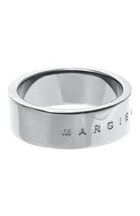 Мужское кольцо MM6 серебряного цвета, арт. SM6UQ0036 SV0186 | Фото 1 (Материал: Металл)