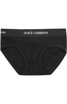 Детские набор трусов DOLCE & GABBANA черного цвета по цене 2595 руб., арт. 0131/L4U700/0YG09 | Фото 2 Детские набор трусов DOLCE & GABBANA черного цвета, арт. 0131/L4U700/0YG09 | Фото 2