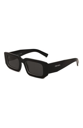 Женские солнцезащитные очки PRADA черного цвета, арт. 06YS-09Q5S0 | Фото 1 (Тип очков: С/з; Кросс-КТ: С/з-унисекс; Оптика Гендер: оптика-унисекс; Очки форма: Прямоугольные)