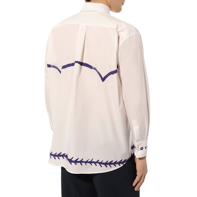 фото Хлопковая рубашка carne bollente