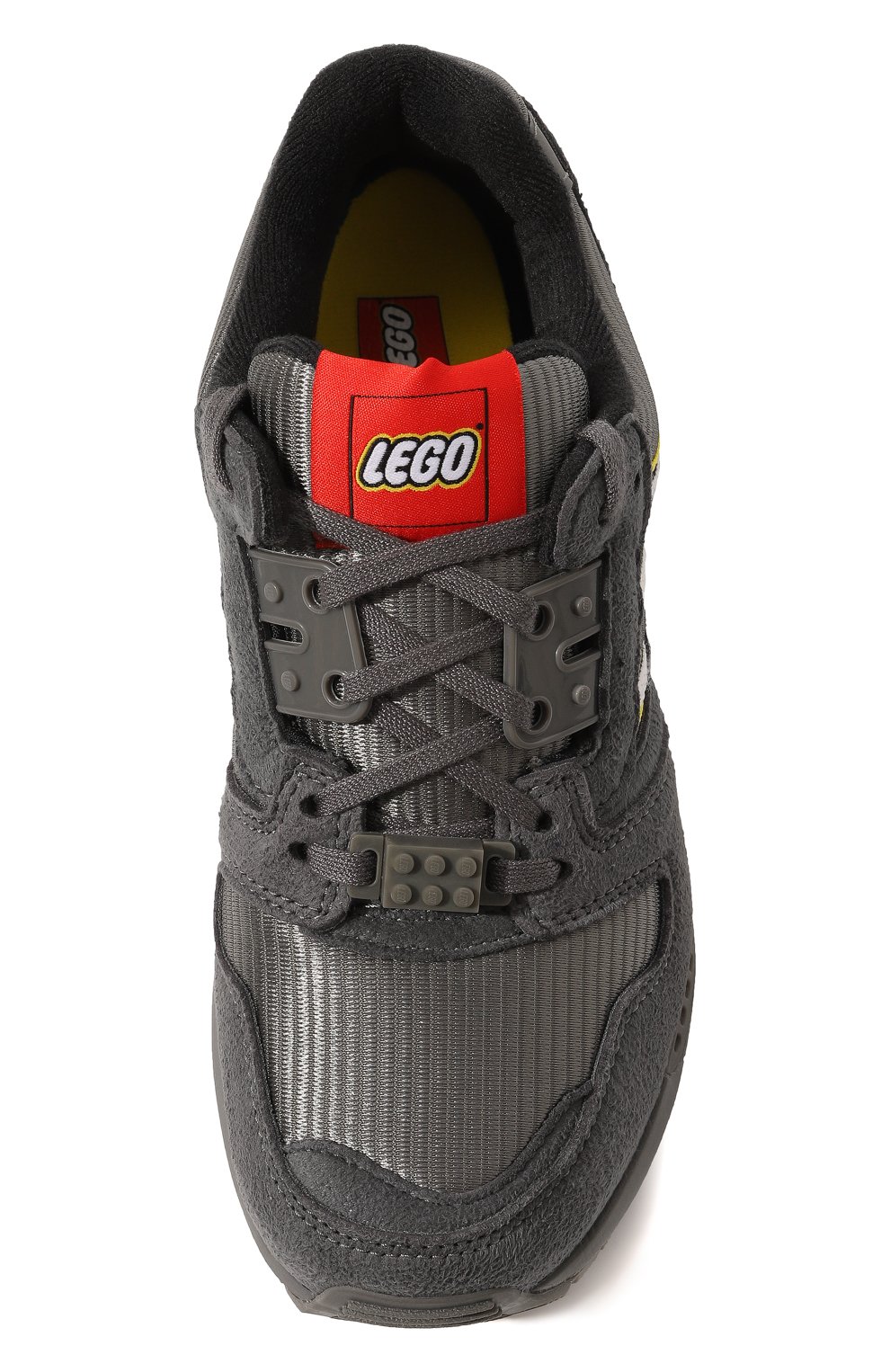 Мужского кроссовки adidas zx 8000 x lego ADIDAS ORIGINALS серого цвета, арт. GZ8215 | Фото 4