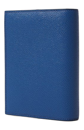 Мужской кожаная обложка для паспорта DOLCE & GABBANA синего цвета, арт. BP2215/AG219 | Фото 2 (Материал: Натуральная кожа; Кросс-КТ: обложки и футляры)