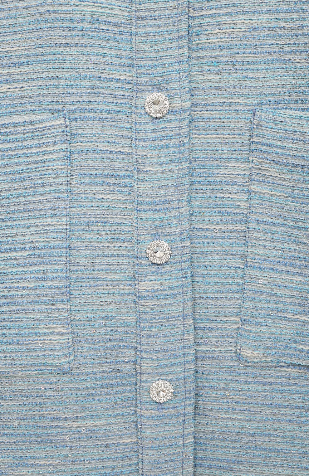 Детское хлопковая рубашка DESIGNERS CAT голубого цвета, арт. 100000K01001280/4A-8A | Фото 3 (Рукава: Длинные; Материал внешний: Синтетический материал, Хлопок)