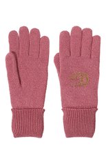 Женские перчатки из вискозы GUCCI розового цвета, арт. 677821 3GAEK | Фото 2 (Материал: Тек�стиль, Вискоза)