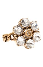 Женское кольцо GUCCI золотого цвета, арт. 645682 J1D50 | Фото 1 (Материал: Металл)