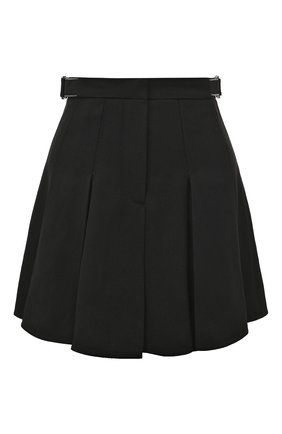 Женская юбка из вискозы и льна BRUNELLO CUCINELLI черного цвета по цене 148000 руб., арт. MH579B1075 | Фото 1