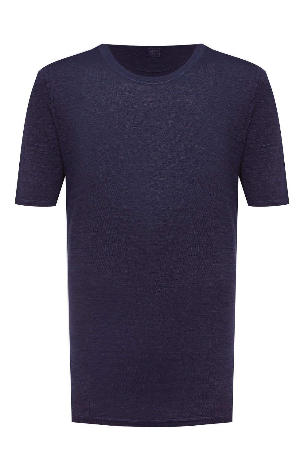 Мужская синяя льняная футболка 120% LINO купить в интернет-магазине ЦУМ ...