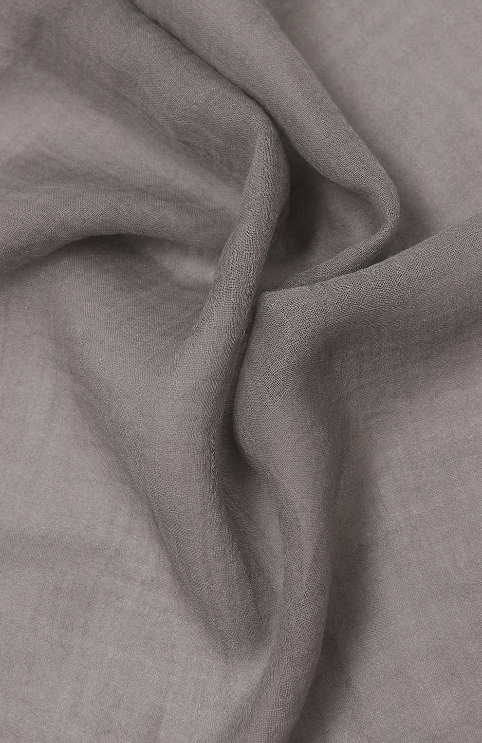 Женский шарф из кашемира и шелка COLOMBO серого цвета, арт. S8_70X200/2500-U | Фото 3 (Материал: Текстиль, Кашемир, Шерсть)