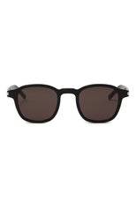 Женские солнцезащитные очки SAINT LAURENT черного цвета, арт. SL 549 SLIM 001 | Фото 4 (Кросс-КТ: С/з-унисекс; Тип очков: С/з; Очки форма: Квадратные; Оптика Гендер: оптика-унисекс)