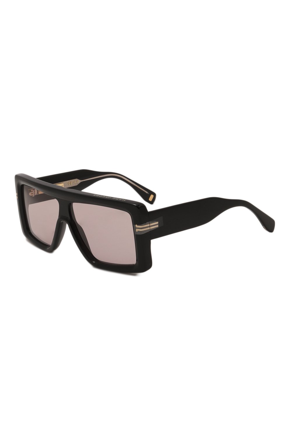 Женские солнцезащитные очки MARC JACOBS (THE) черного цвета, арт. MJ 1061 807 | Фото 1 (Кросс-КТ: С/з-унисекс; Тип очков: С/з; Очки форма: Маска; Оптика Гендер: оптика-унисекс)