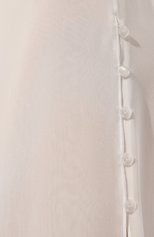 Женская шелковая юбка ULYANA SERGEENKO белого цвета, арт. GNM008FW22P 2532т22 | Фото 5 (Материал внешний: Шелк; Женское Кросс-КТ: Юбка-одежда; Длина Ж (юбки, платья, шорты): Миди; Стили: Романтичный; Материал подклада: Шелк)