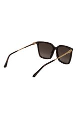 Женские солнцезащитные очки JIMMY CHOO коричневого цвета, арт. T0TTA/G 086 | Фото 4 (Материал: Пластик; Тип очков: С/з; Очки форма: Квадратные; Оптика Гендер: оптика-женское)