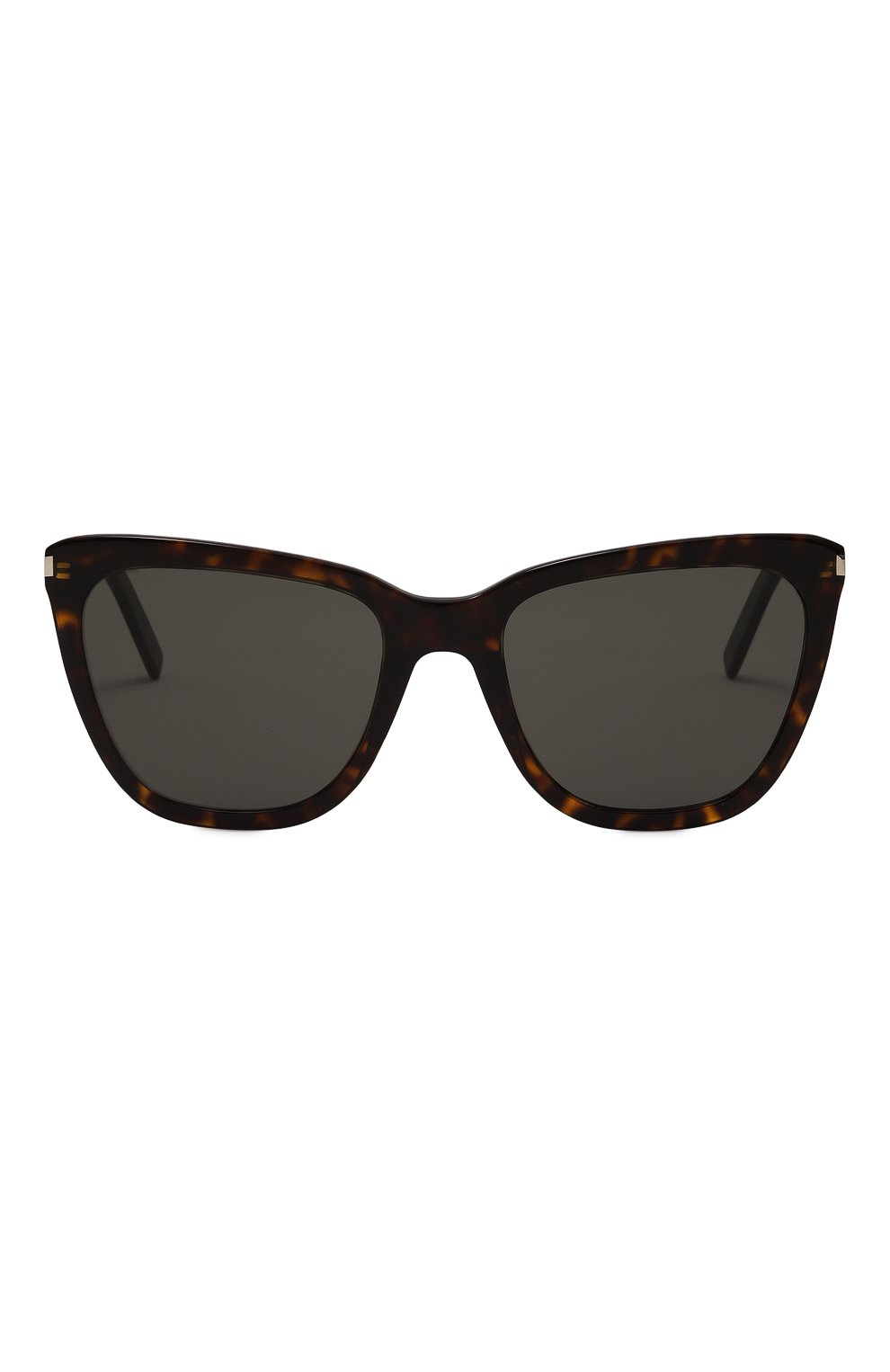 Женские солнцезащитные очки SAINT LAURENT коричневого цвета, арт. SL 548 SLIM 002 | Фото 3 (Материал: Пластик; Тип очков: С/з; Очки форма: Квадратные, Cat-eye; Оптика Гендер: оптика-женское)