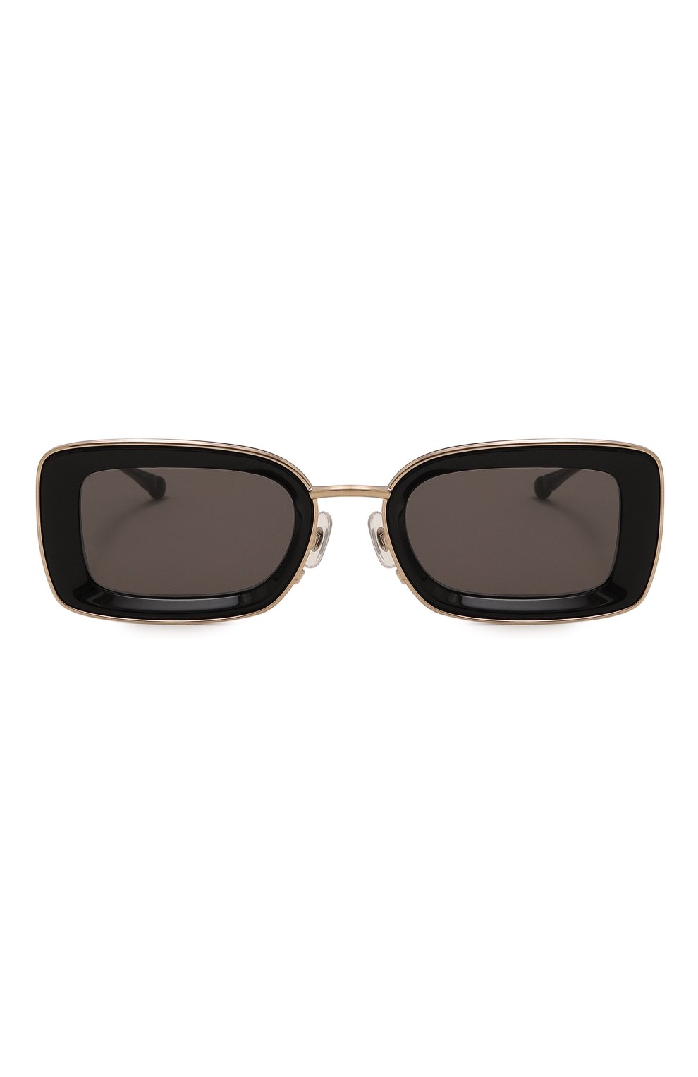 Женские солнцезащитные очки MATSUDA черного цвета, арт. M3124 BG-BLK | Фото 3 (Материал: Пластик, Металл; Тип очков: С/з; Оптика Гендер: оптика-женское; Очки форма: Прямоугольные)