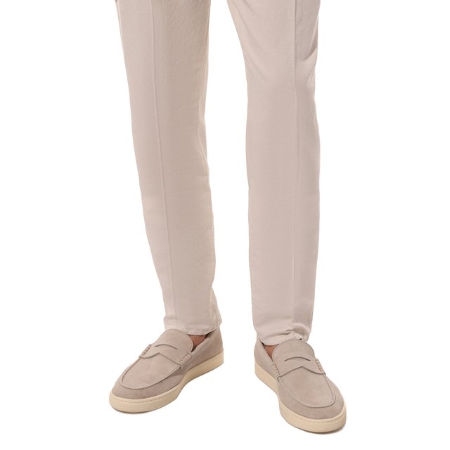 фото Замшевые слипоны brunello cucinelli