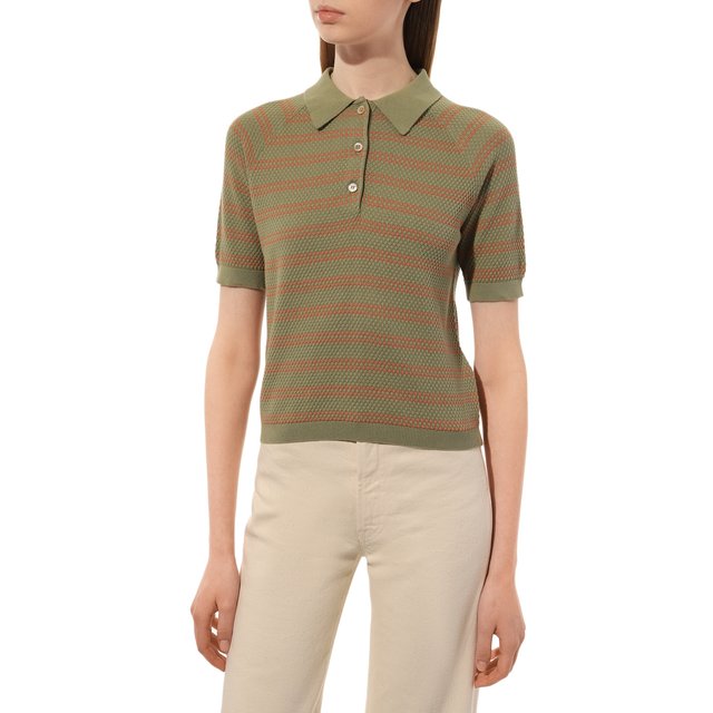 фото Хлопковое поло aspesi