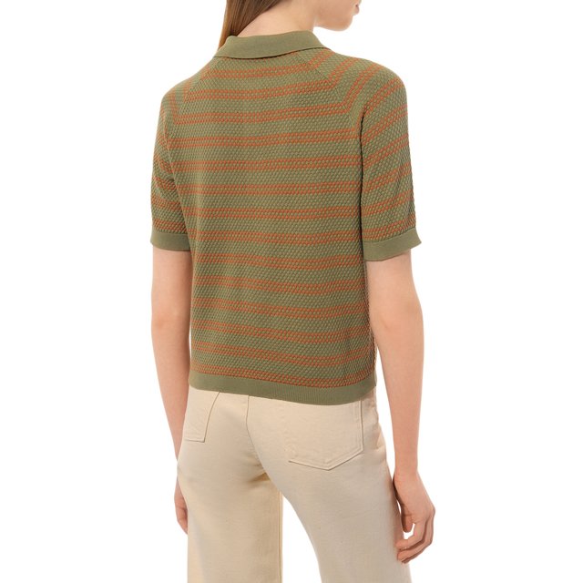 фото Хлопковое поло aspesi