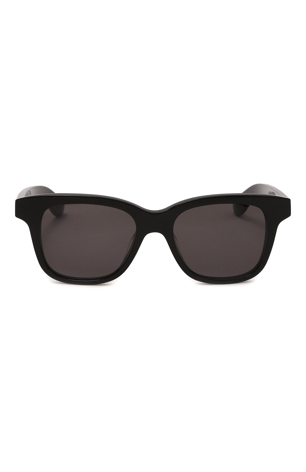 Женские солнцезащитные очки ALEXANDER MCQUEEN черного цвета, арт. AM0382S 005 | Фото 3 (Тип очков: С/з; Очки форма: Квадратные; Оптика Гендер: оптика-женское)