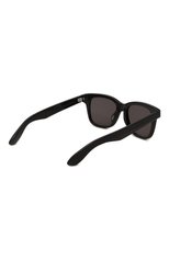 Женские солнцезащитные очки ALEXANDER MCQUEEN черного цвета, арт. AM0382S 005 | Фото 4 (Тип очков: С/з; Очки форма: Квадратные; Оптика Гендер: оптика-женское)