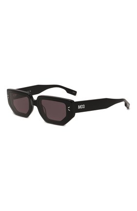 Женские солнцезащитные очки MCQ черного цвета по цене 14400 руб., арт. MQ0362S 001 | Фото 1