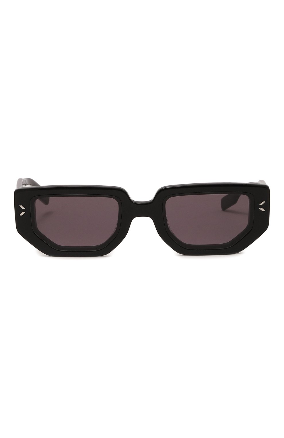 Женские солнцезащитные очки MCQ черного цвета, арт. MQ0362S 001 | Фото 3 (Тип очков: С/з; Оптика Гендер: оптика-женское; Очки форма: Cat-eye, Прямоугольные)