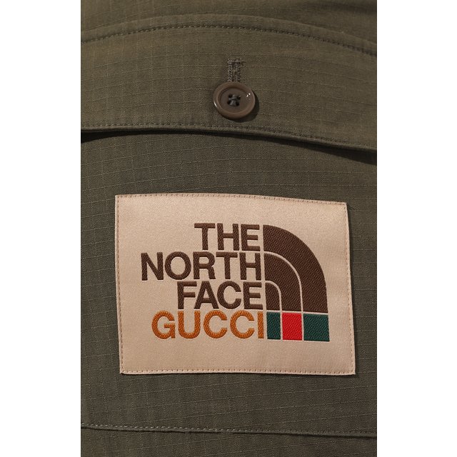 фото Хлопковые шорты the north face x gucci gucci