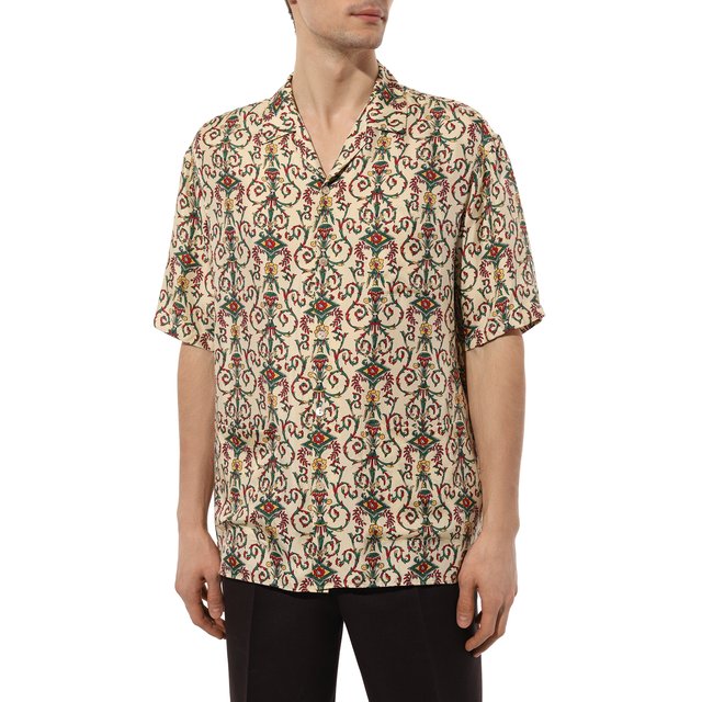 фото Шелковая рубашка gucci