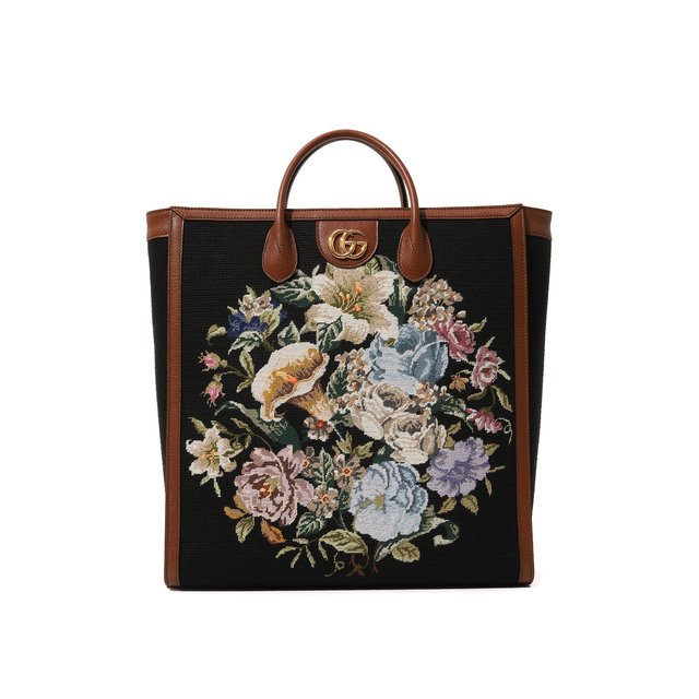 фото Текстильная сумка-тоут gucci