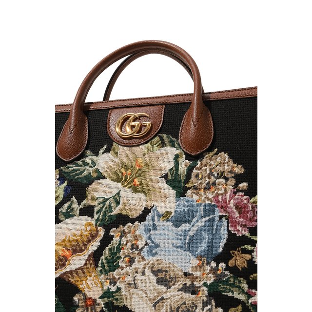 фото Текстильная сумка-тоут gucci