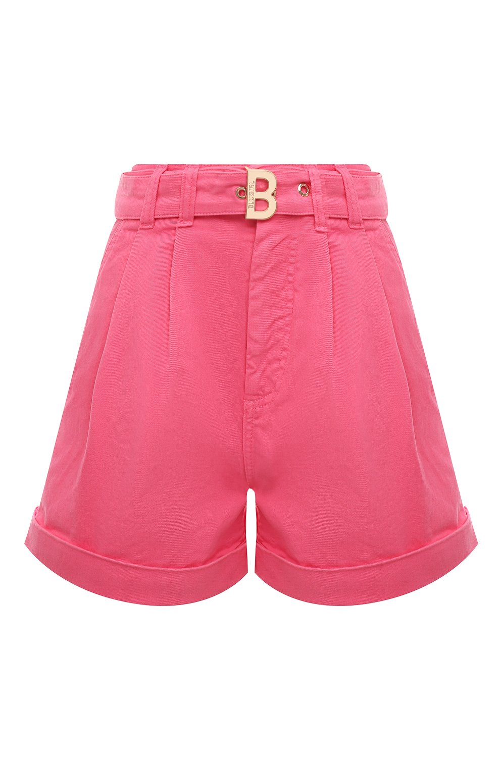 Джинсовые шорты Blugirl розового цвета