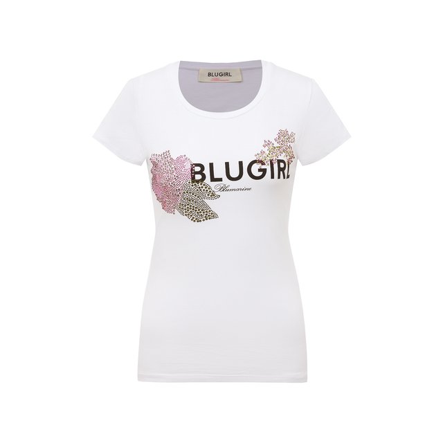 фото Хлопковая футболка blugirl