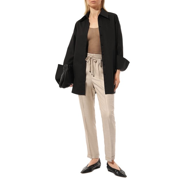 фото Брюки из вискозы kiton