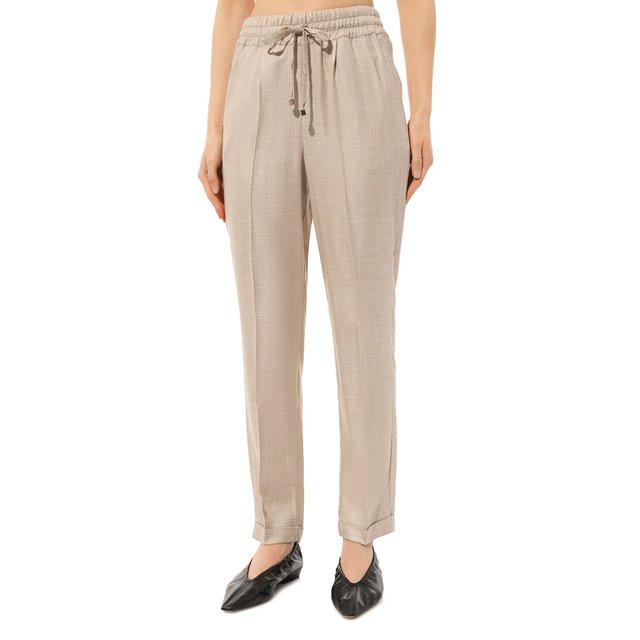фото Брюки из вискозы kiton