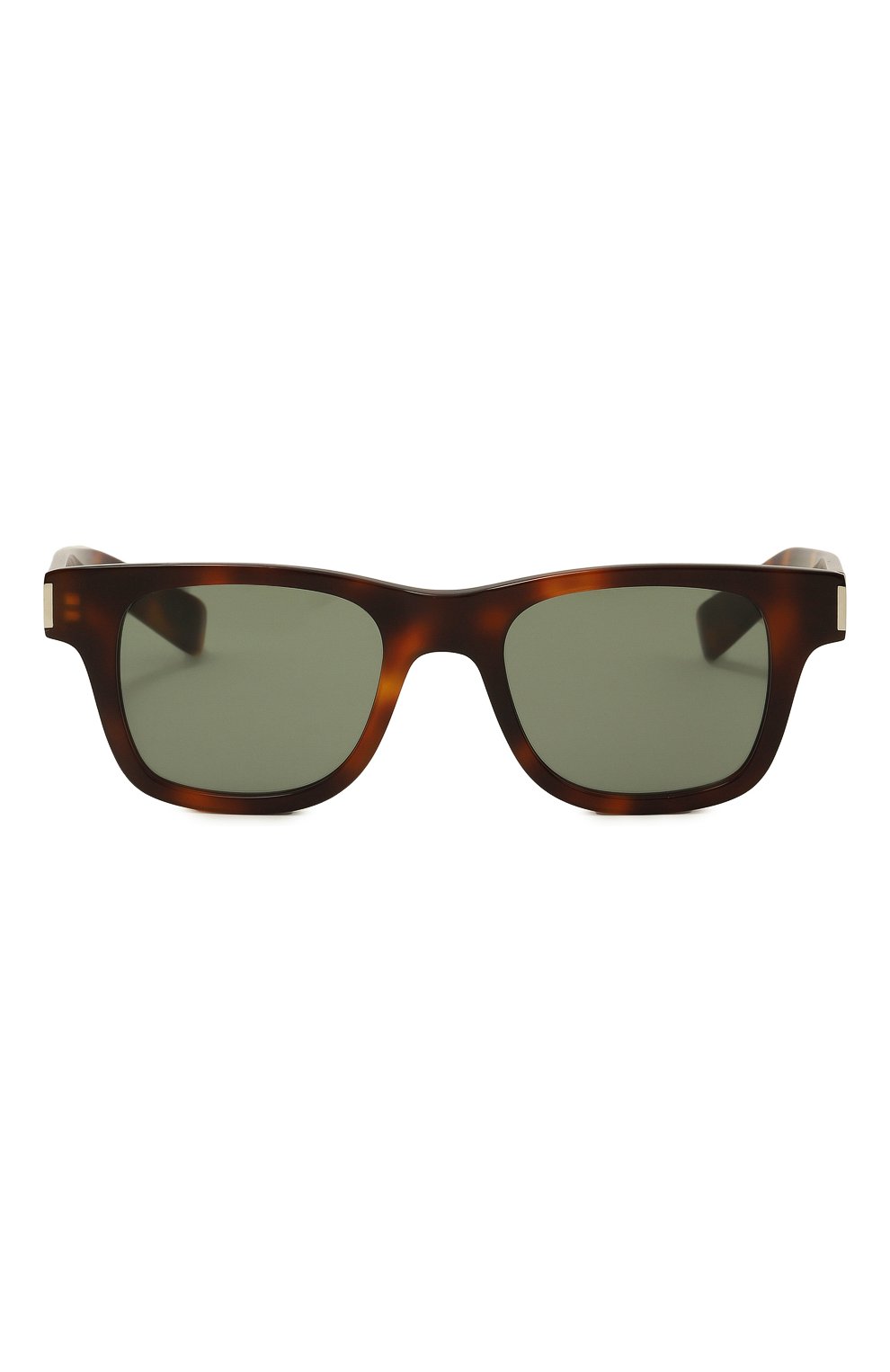 Женские солнцезащитные очки SAINT LAURENT коричневого цвета, арт. SL 564 007 | Фото 4 (Кросс-КТ: С/з-унисекс; Тип очков: С/з; Очки форма: Квадратные; Оптика Гендер: оптика-унисекс)