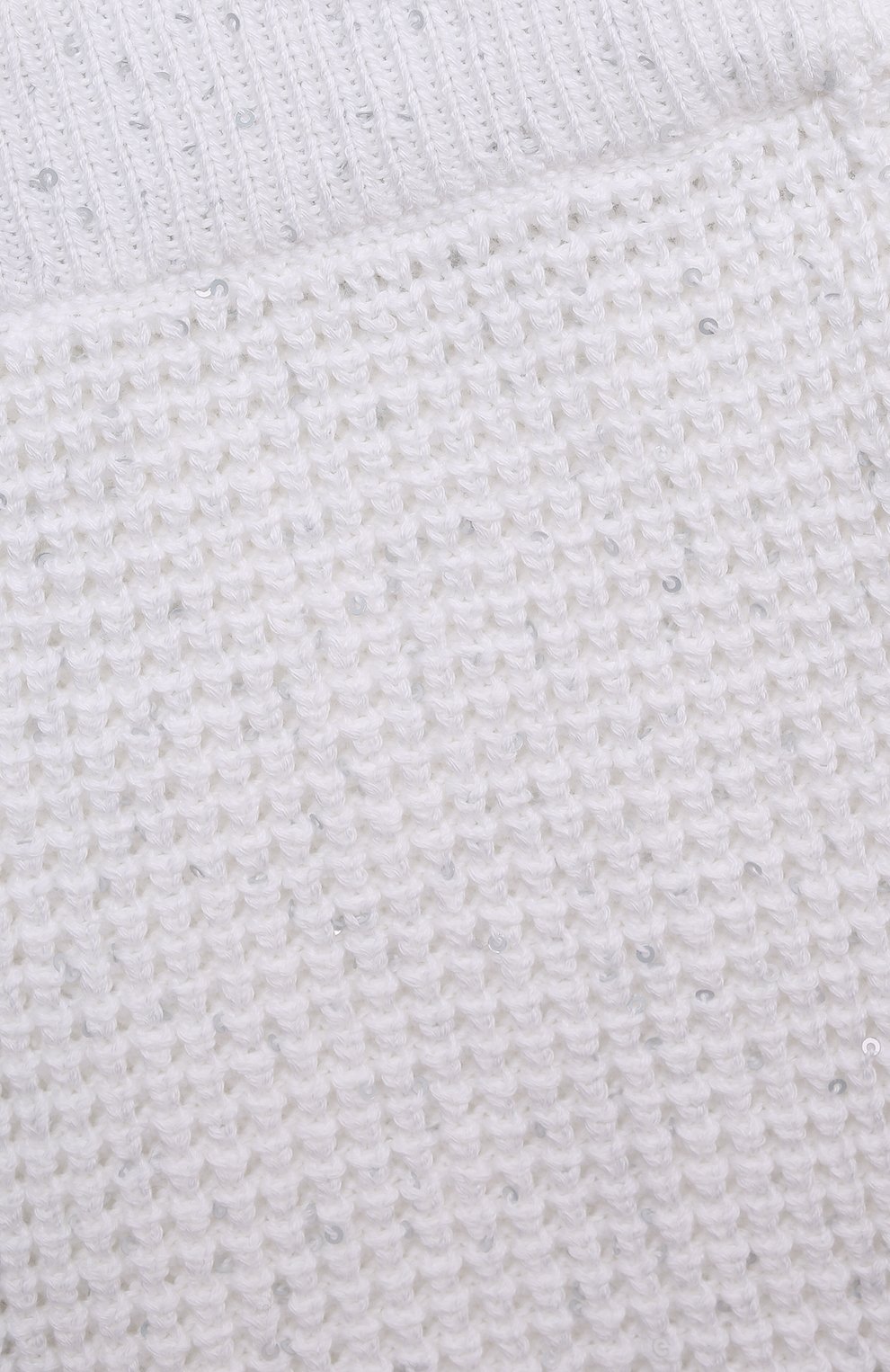 Детские хлопковые шорты BRUNELLO CUCINELLI белого цвета, арт. BDVM75699B | Фото 3 (Случай: Повседневный; Материал внешний: Хлопок)