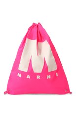 Детская текстильный рюкзак MARNI розового цвета, арт. M00812/M00NX | Фото 1 (Материал: Текстиль)