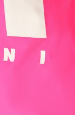 Детская текстильный рюкзак MARNI розового цвета, арт. M00812/M00NX | Фото 2 (Материал: Текстиль)