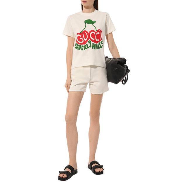 фото Джинсовые шорты gucci