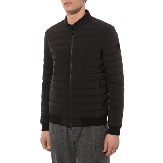 фото Пуховый бомбер duno