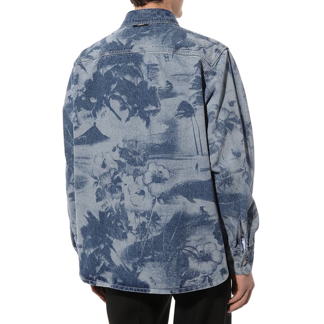 фото Джинсовая рубашка msgm