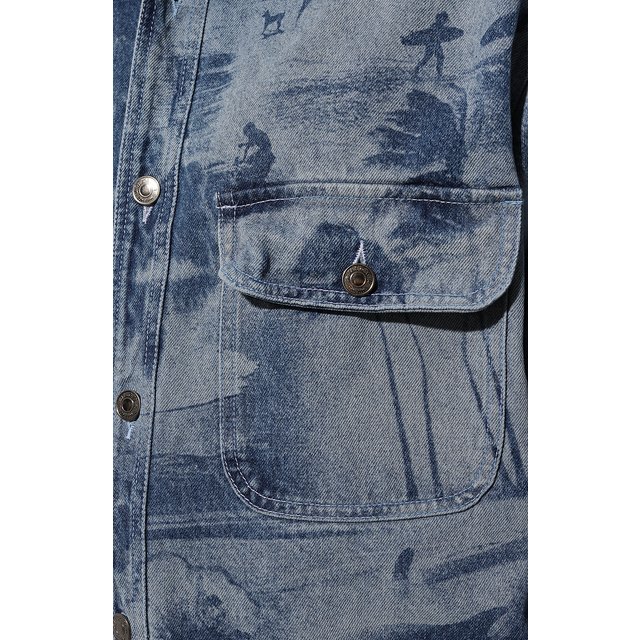 фото Джинсовая рубашка msgm