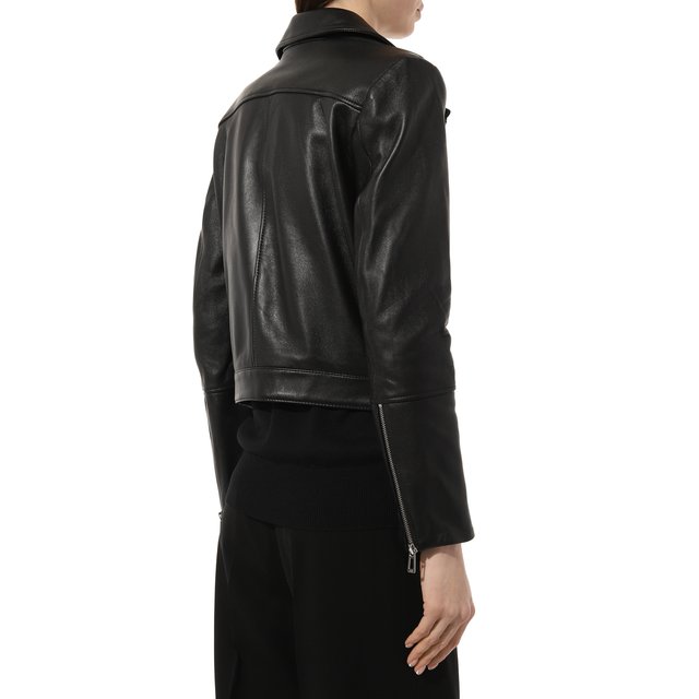 фото Кожаная куртка hugo