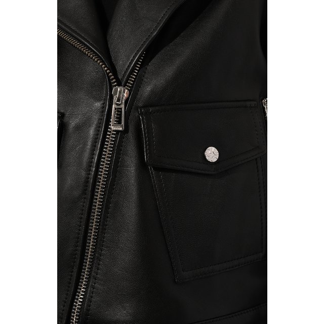 фото Кожаная куртка hugo