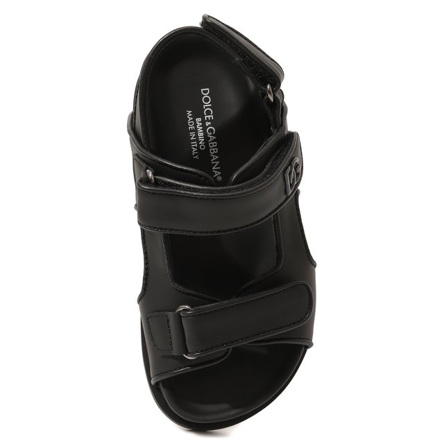 Кожаные сандалии Dolce & Gabbana DA5098/A1293/24-28 Фото 4